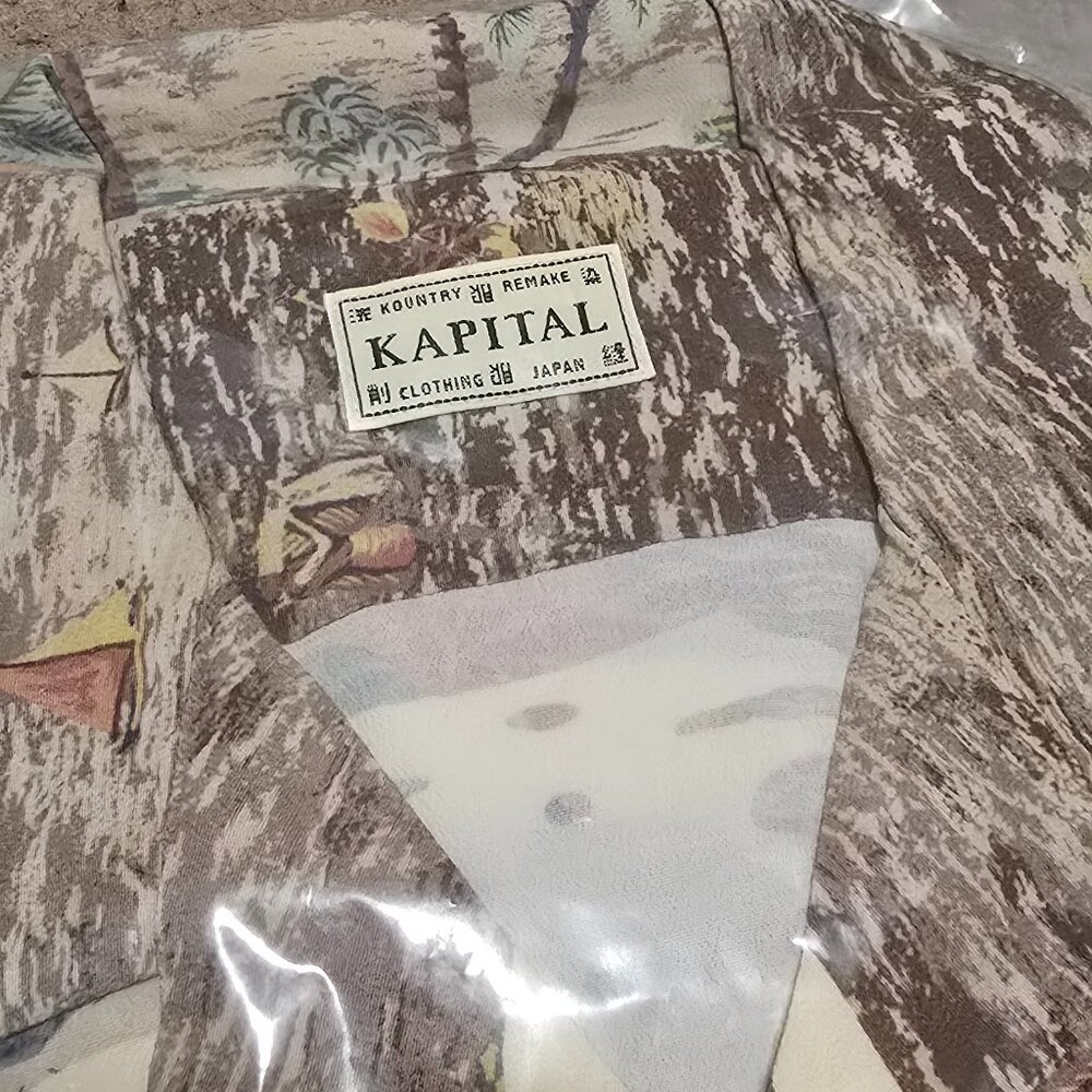 Kapital Hawaiian Bone Shirt - Picture 7 of 8